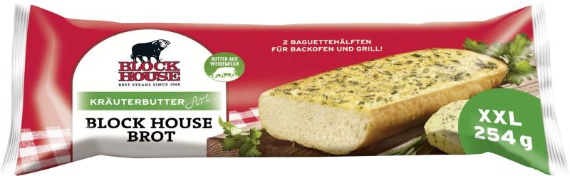 Block House Brot Kräuterbutter Art