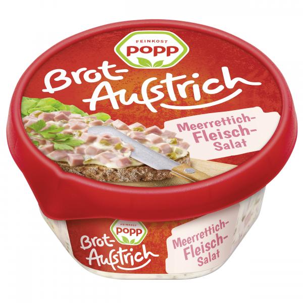 Popp Brotaufstrich Meerrettich Fleischsalat