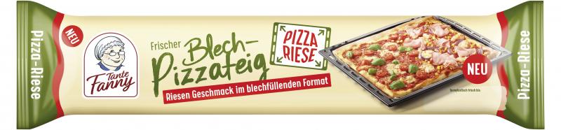Tante Fanny frischer Blech-Pizzateig
