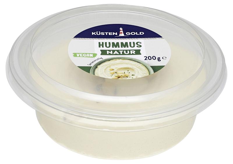 Küstengold Hummus natur