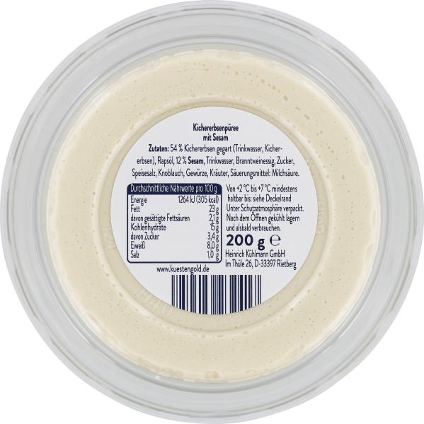 Küstengold Hummus natur