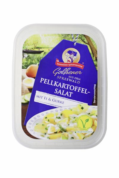 Spreewälder Pellkartoffelsalat mit Ei & Gurke
