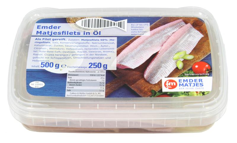 Emder feine Matjesfilets in Öl