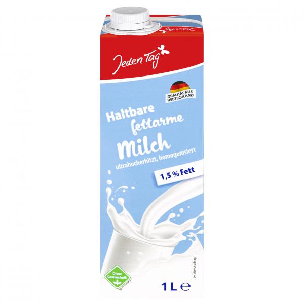 Jeden Tag fettarme H-Milch 1,5%