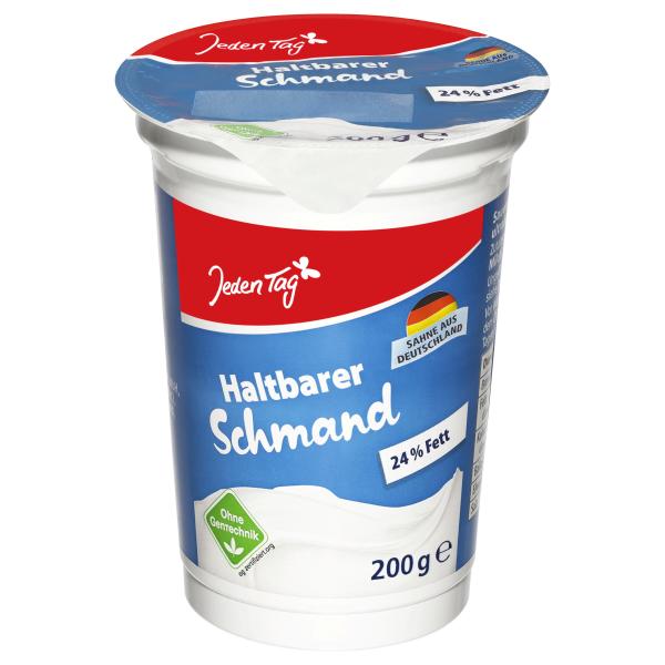 Jeden Tag haltbarer Schmand 24%