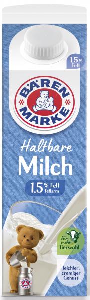 Bärenmarke Haltbare Milch fettarm 1,5%