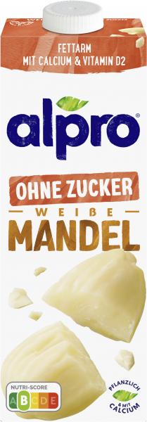 Alpro Mandeldrink ohne Zucker weiße Mandel