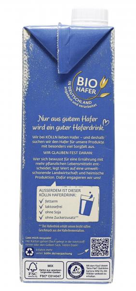 Kölln Smelk Haferliebe Bio Klassic