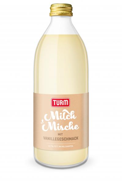 Turm Milch Mische Drink mit Vanillegeschmack