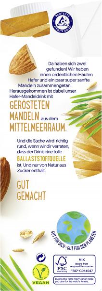 Alpro Hafer & Mandel Drink