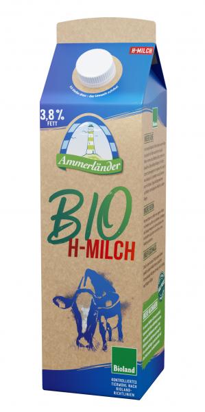 Ammerländer Bio H- Milch 3,8%
