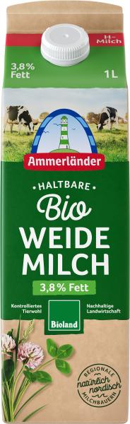 Ammerländer Haltbare Bio Weidemilch 3,8%