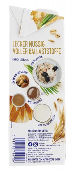 Alpro Hafer & Mandel UHT vegan