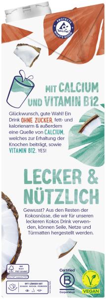 Alpro Kokosnussdrink ohne Zucker