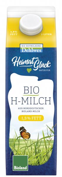Dehlwes Bio H-Milch 1,5%