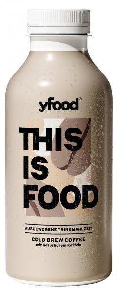 YFood Trinkmahlzeit Cold Brew Coffee (Einweg)