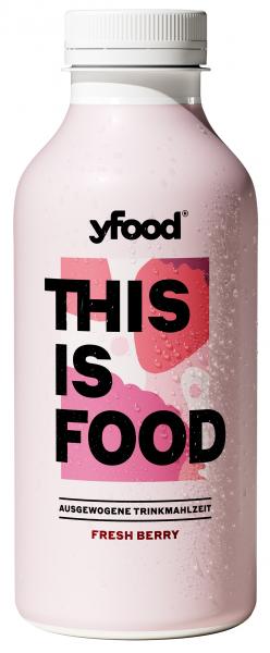 YFood Trinkmahlzeit Fresh Berry (Einweg)