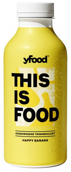 YFood Trinkmahlzeit Happy Banana (Einweg)