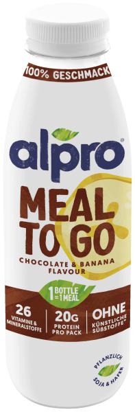 Alpro Meal to Go Chocolate & Banana Flavour (Einweg)