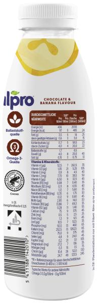 Alpro Meal to Go Chocolate & Banana Flavour (Einweg)