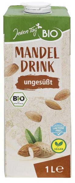 Jeden Tag Bio Mandel Drink ungesüßt