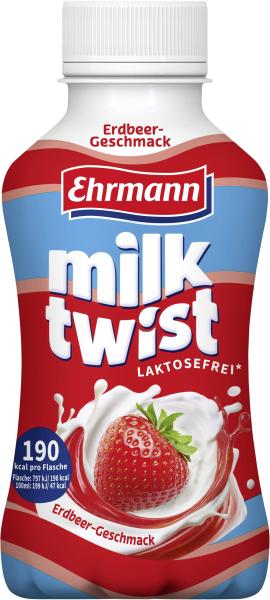 Ehrmann Milk Twist Erdbeere