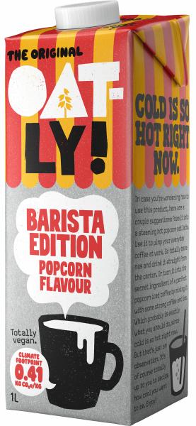 Oatly Haferdrink Barista Edition Popcorn Flavour