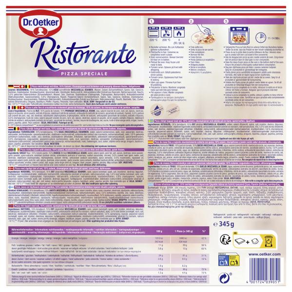 Dr. Oetker Ristorante Pizza Speciale