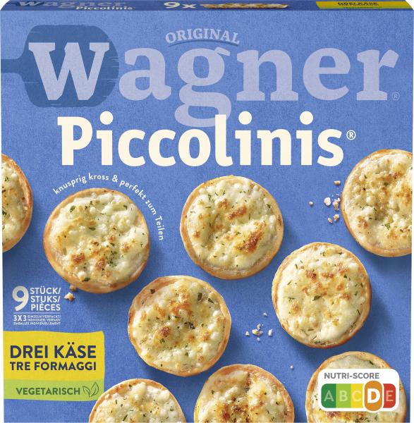 Original Wagner Pizza Steinofen Piccolinis Drei Käse