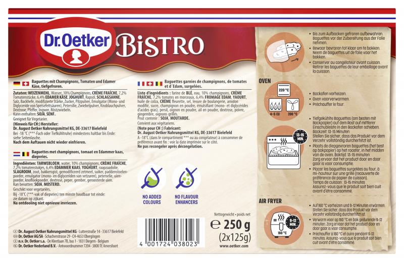 Dr. Oetker Bistro Baguette Champignon