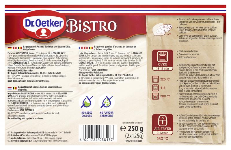 Dr. Oetker Bistro Baguette Hawaii