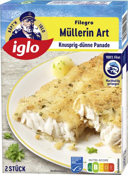 Iglo Filegro Müllerin Art