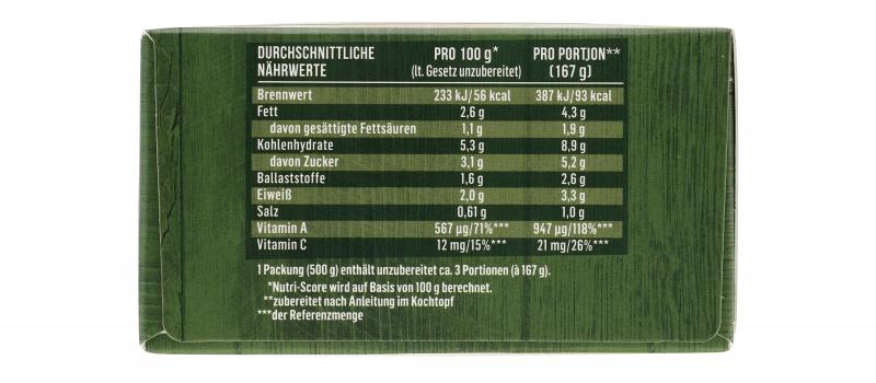 Iglo Rahm-Gemüse Königsgemüse