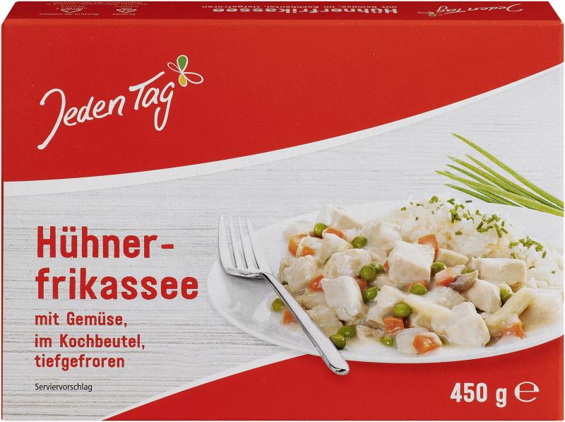 Jeden Tag Hühnerfrikassee
