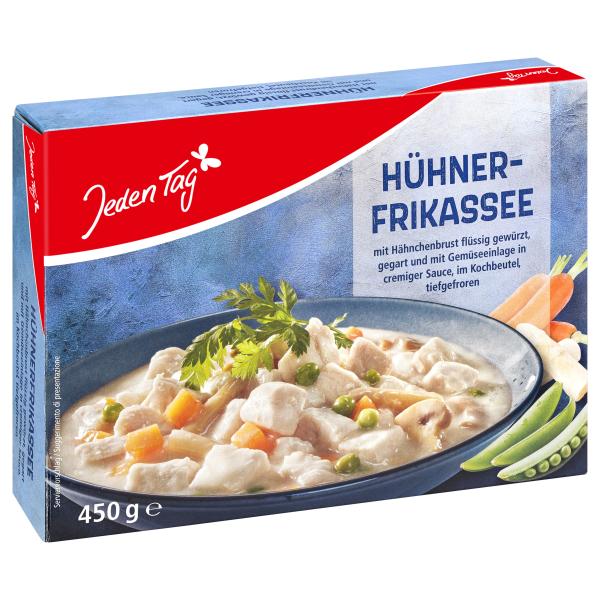 Jeden Tag Hühnerfrikassee