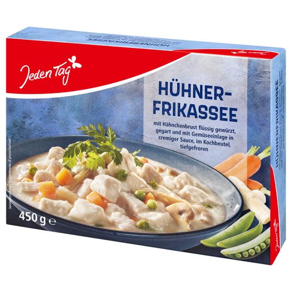 Jeden Tag Hühnerfrikassee