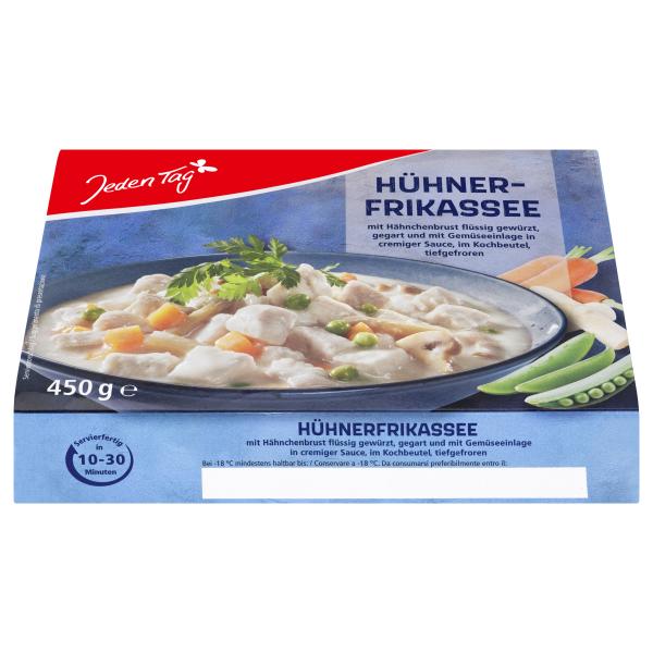 Jeden Tag Hühnerfrikassee