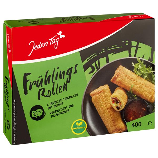 Jeden Tag Frühlingsrollen mit Gemüse
