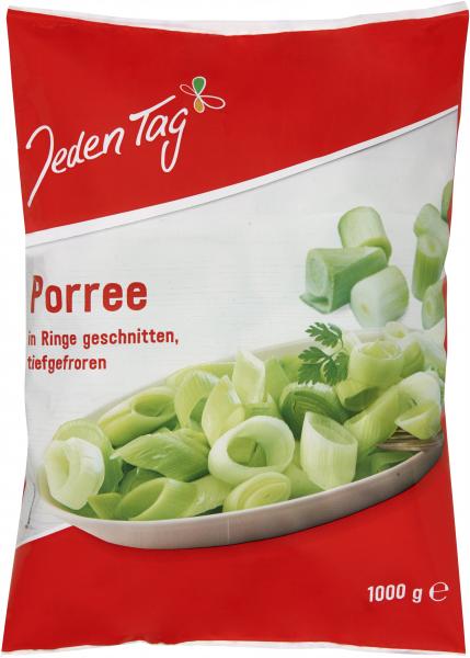Jeden Tag Porree