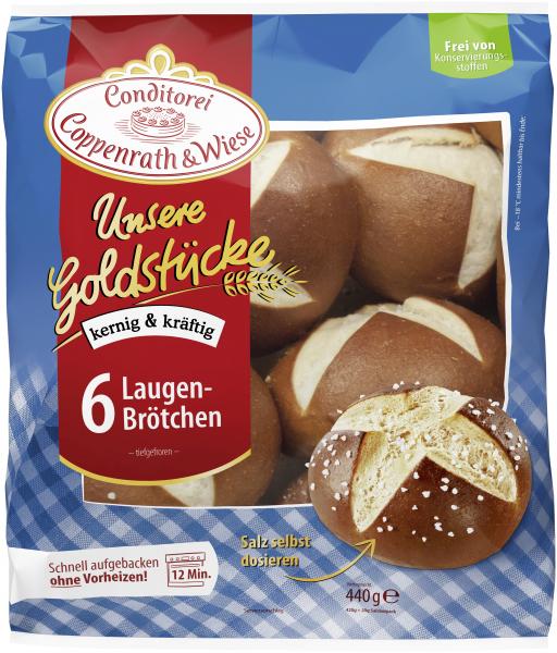Coppenrath & Wiese Unsere Goldstücke Laugenbrötchen