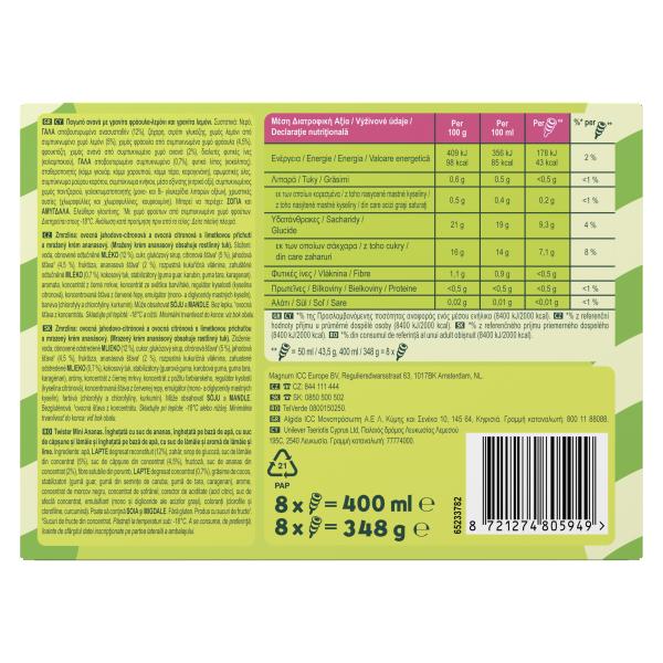 Langnese Twister Mini Pineapple