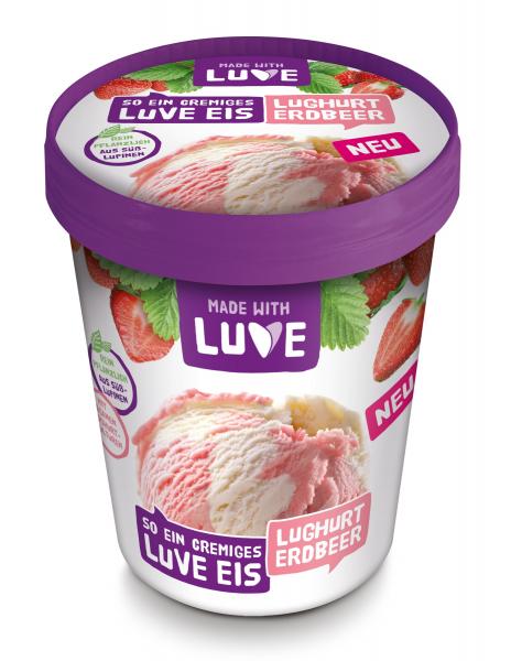 Made with Luve Lupinen Eis Erdbeer