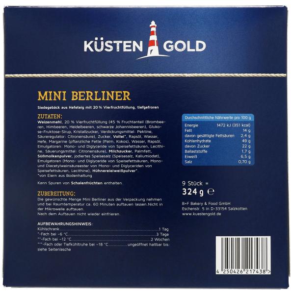 Küstengold Mini Berliner