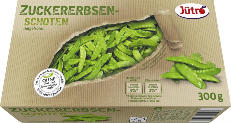 Jütro Zuckererbsenschoten
