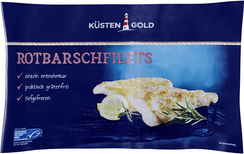 Küstengold Rotbarschfilets