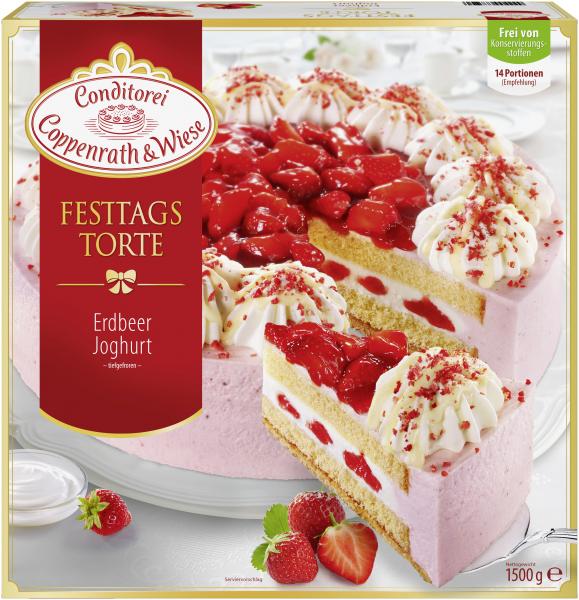 Coppenrath & Wiese Festtagstorte Erdbeer-Joghurt