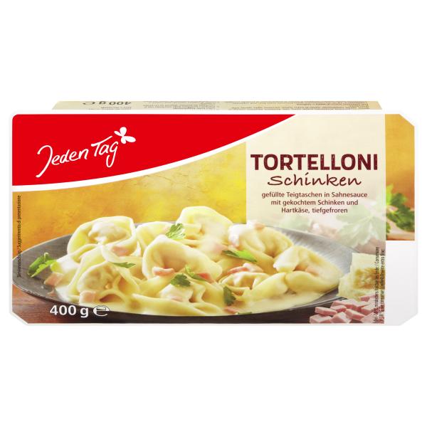 Jeden Tag Tortelloni Schinken