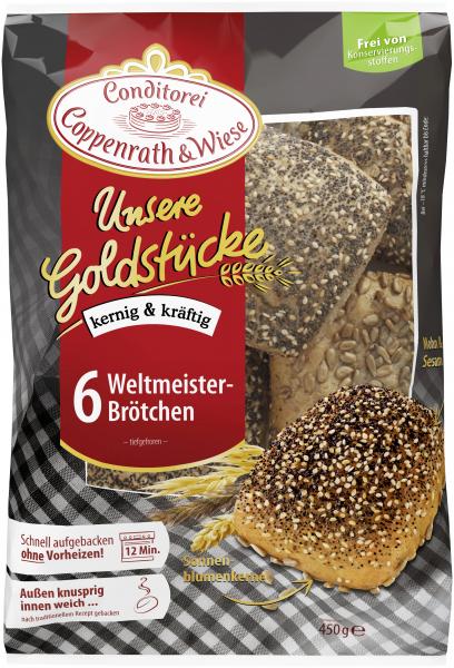 Coppenrath & Wiese Unsere Goldstücke Weltmeisterbrötchen