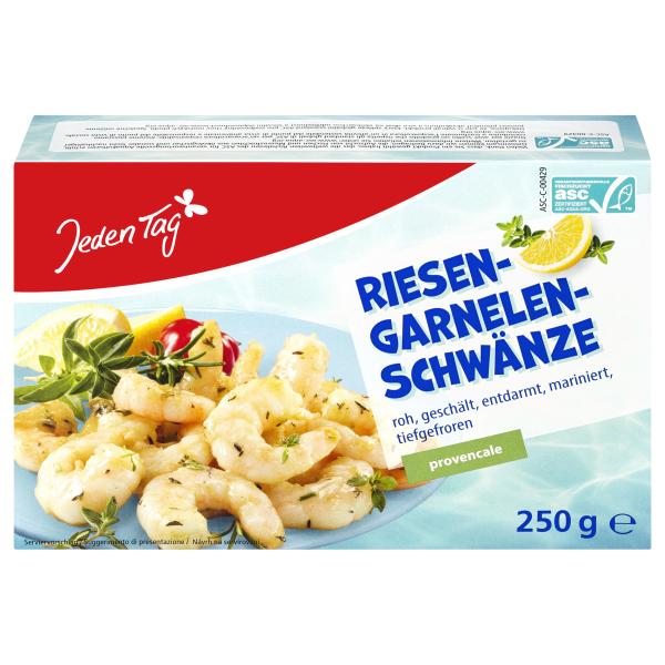 Jeden Tag Riesengarnelenschwänze Provencale
