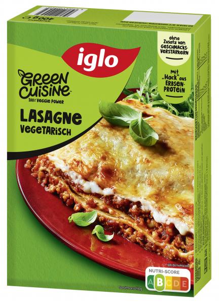Iglo Green Cuisine Lasagne mit vegetarischem Hack